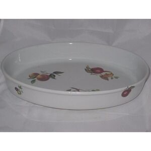 BIA Cordon Bleu Catherine 13" Oval Baker Fruits Apples Grapes‎ Peaches